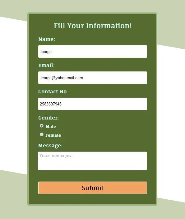 Submit form. Form html CSS. Submit примеры. Form CSS example.