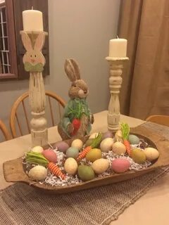 Украшение стола на пасху своими руками