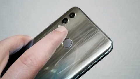 Honor 10 отпечаток