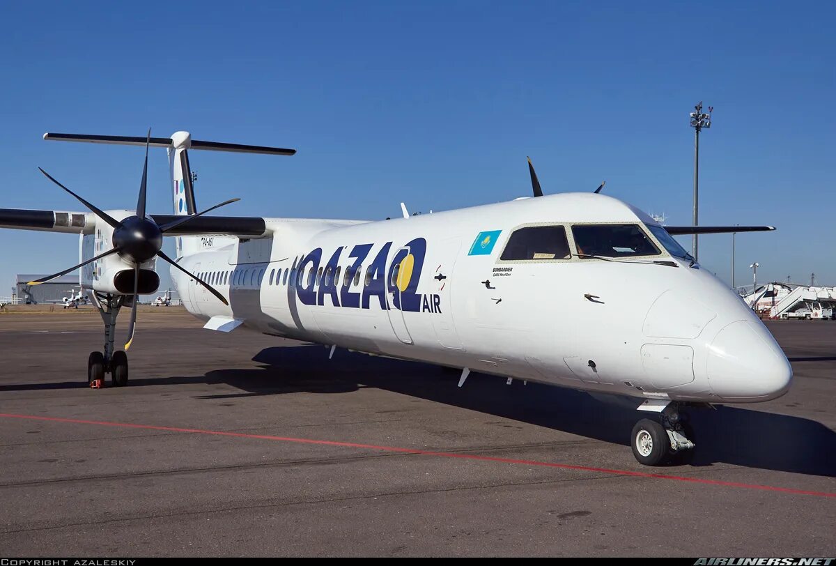 Dash 8 q400 Qazaq Air. DHC 8-400 Qazaq Air. Qazaq Air dhc8 Dash 8-400. DHC-8-400 Qazaq.