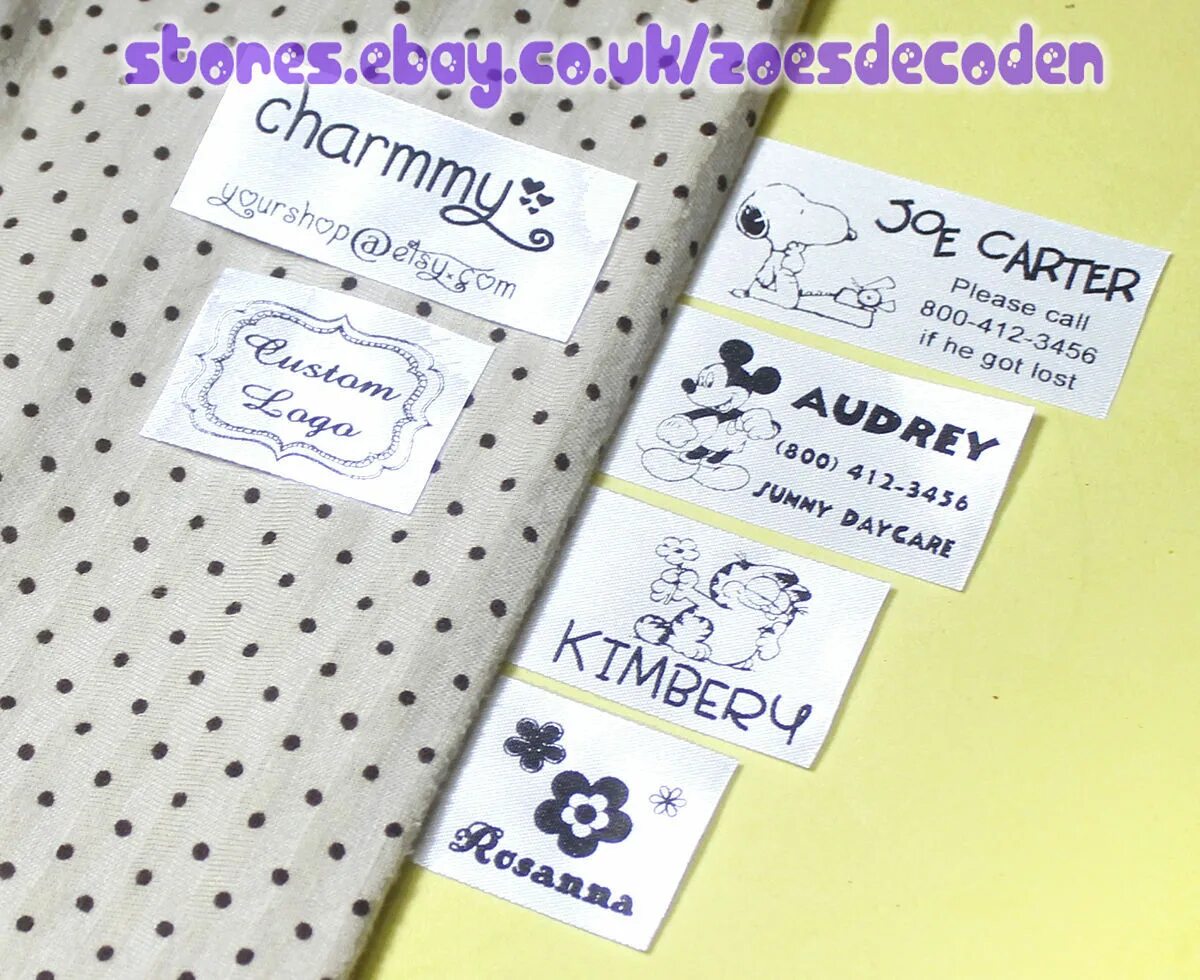 Only tags. Подвесные этикетки для одежды. Sewing tag clothe.