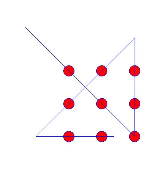 Соединить 9 точек квадрата. 9 Точек 4 линии. Задача 9 точек. Девять точек четырьмя линиями. Соединить точки четырьмя линиями.