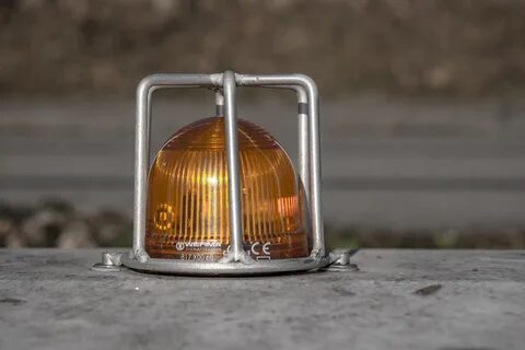 Лампа сигнальная оранжевая