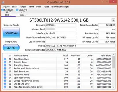Disk info