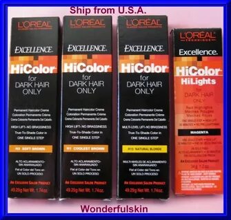 L oreal excellence hicolor reds