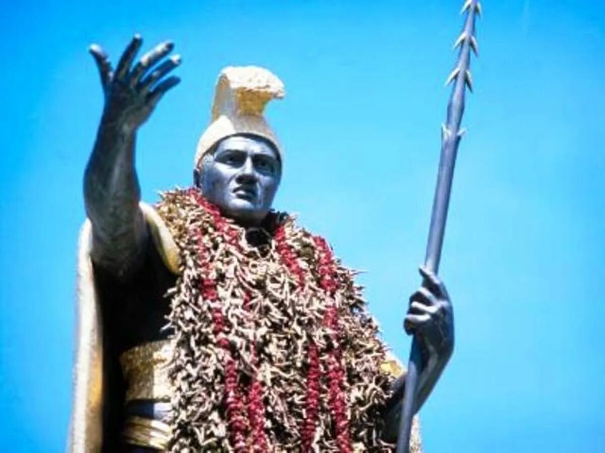 Вождь король в скандинавских странах. Гавайские вожди. Король Камеамеа. Статуя Камехамеха. Гавайский вождь фото.
