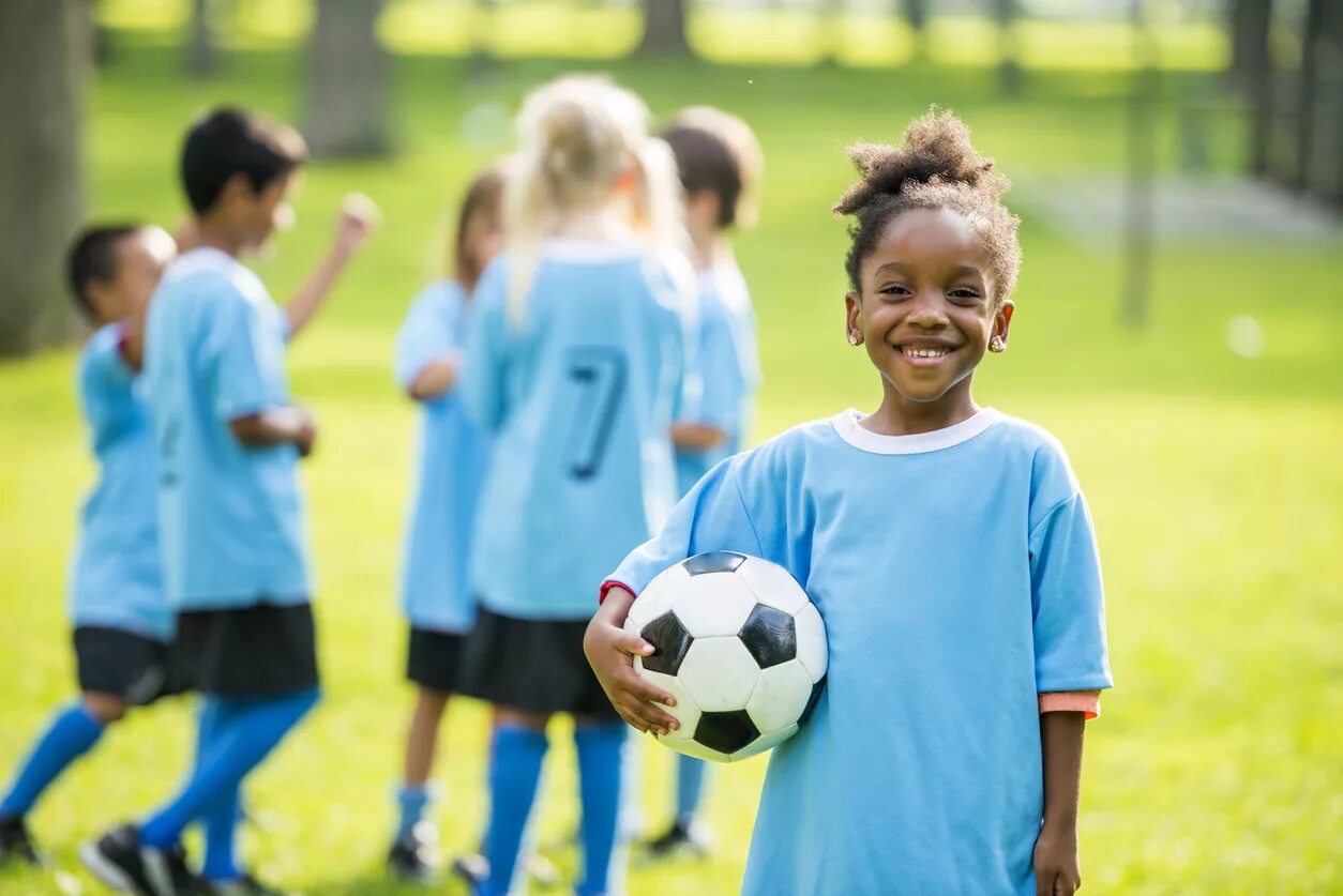 Playing soccer reading answers
