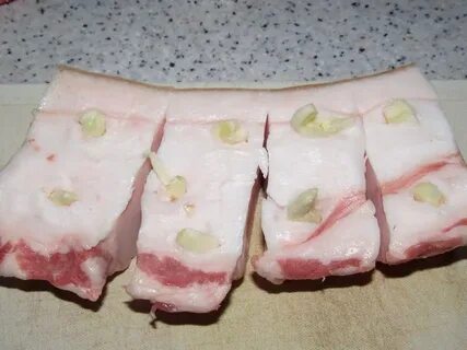 Сало соленое вкусное мягкое