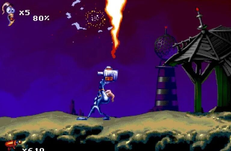 Earthworm jim геймплей. Червяк джим сега. Игра на сеге червяк джим. Червяк джим 2. Игра джим 2.
