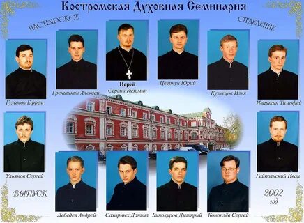 Выпускники духовной семинарии