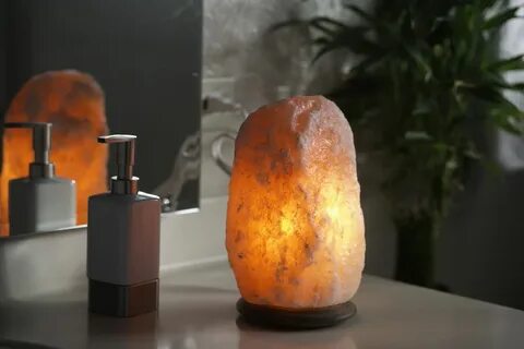 Соляная лампа для дома польза