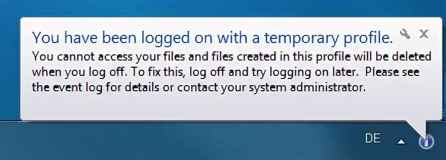 Logging disabled