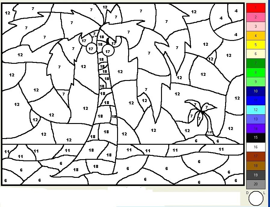 Раскраска про цифоркам. Painting worksheets. Картинки для раскрашивания по цифрам. Рисунки по номерам для детей. Насекомые задания для дошкольников.