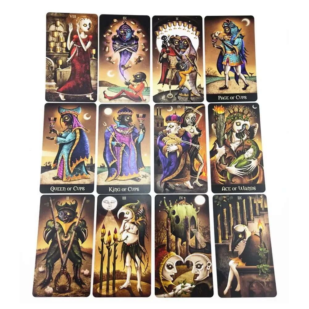 Таро луны колода. Колода Deviant Moon Tarot. 78 Карт Таро безумной Луны. Колода Таро безумной Луны влюбленные. Таро безумной Луны английская версия.