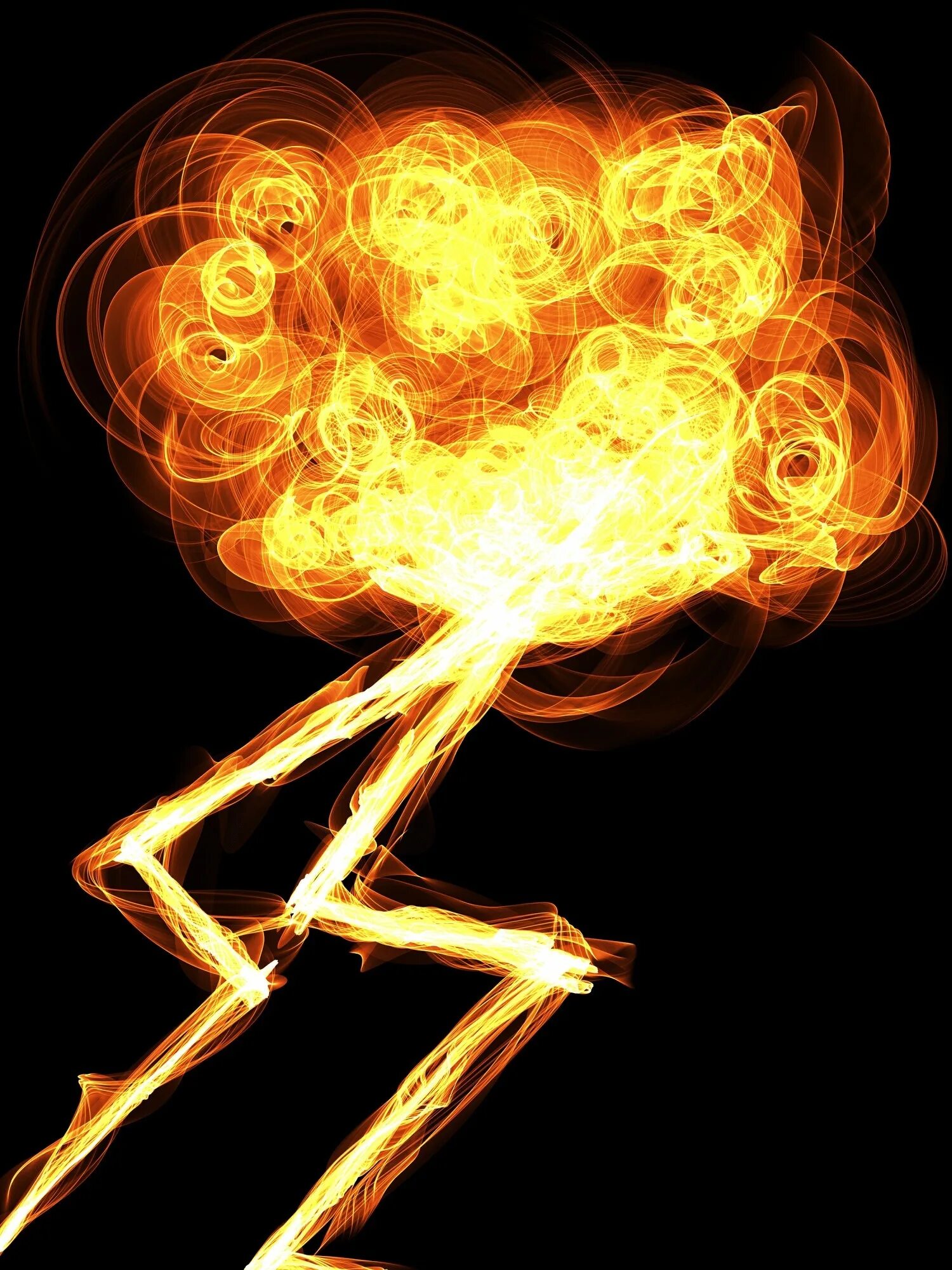 Fire lightning