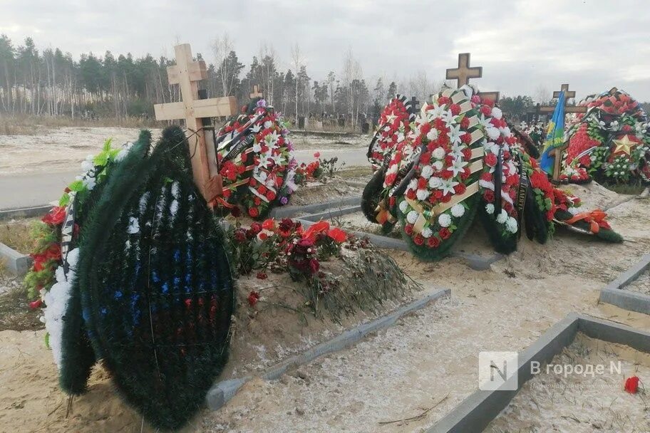 Аллея славы" в память о погибших в СВО появилась на Ново-Сормовском кладбище