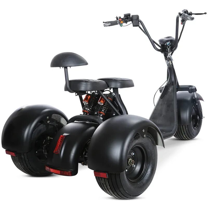 Citycoco 2000w трехколесный. Электроскутер citycoco Trike 2000. Citycoco 3 колесный. Электроскутер 3колесный 2хмесный. Электрический самокат трехколесный с сиденьем