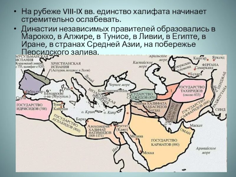 Что такое халифат в исламе. Карта исламского халифата. халифат в 7 веке. распространение ислама. распространение ислама на руси.