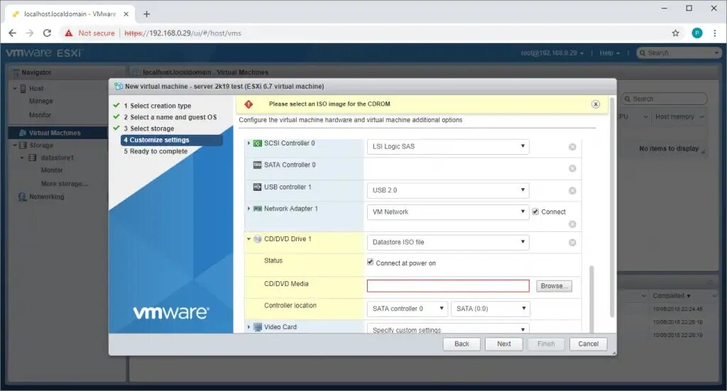 Windows server 2019 vmware. Esxi 6.7 поддерживает ли windows server 2003. окно авторизации esxi. пробросить sata контроллер в vmware 6.0.