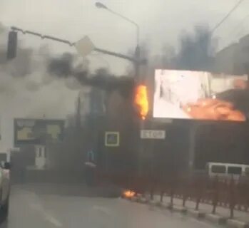 Сгорел светофор