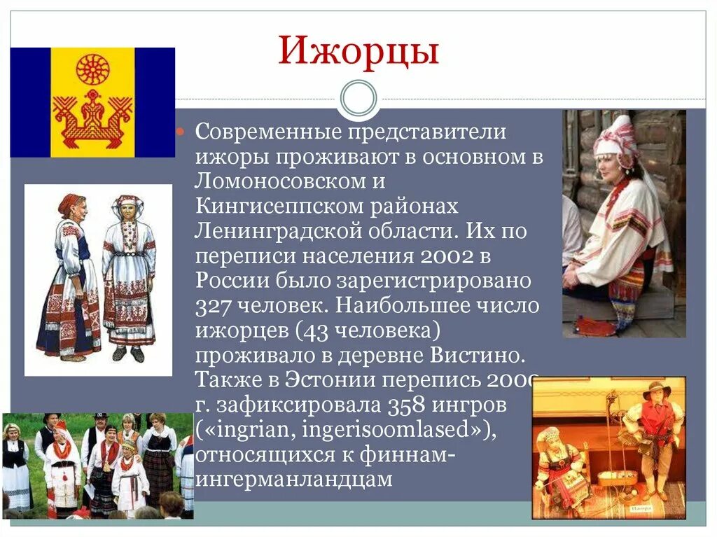 Народы проживающие в ленинградской области. Народы Ленинградской области водь Ижора. Коренные народы Ленинградской области список. Карелы, Ижоры, вепсы. Ижоры презентация.