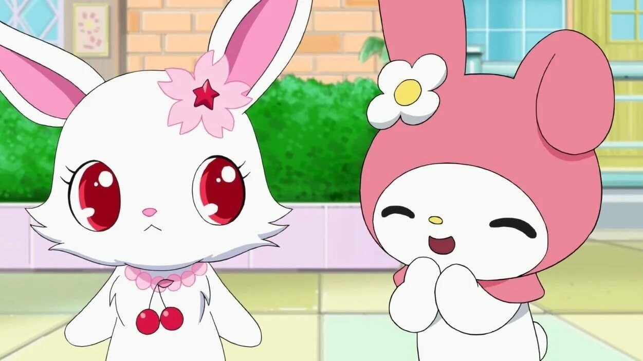 Зайчик из мультика hello kitty