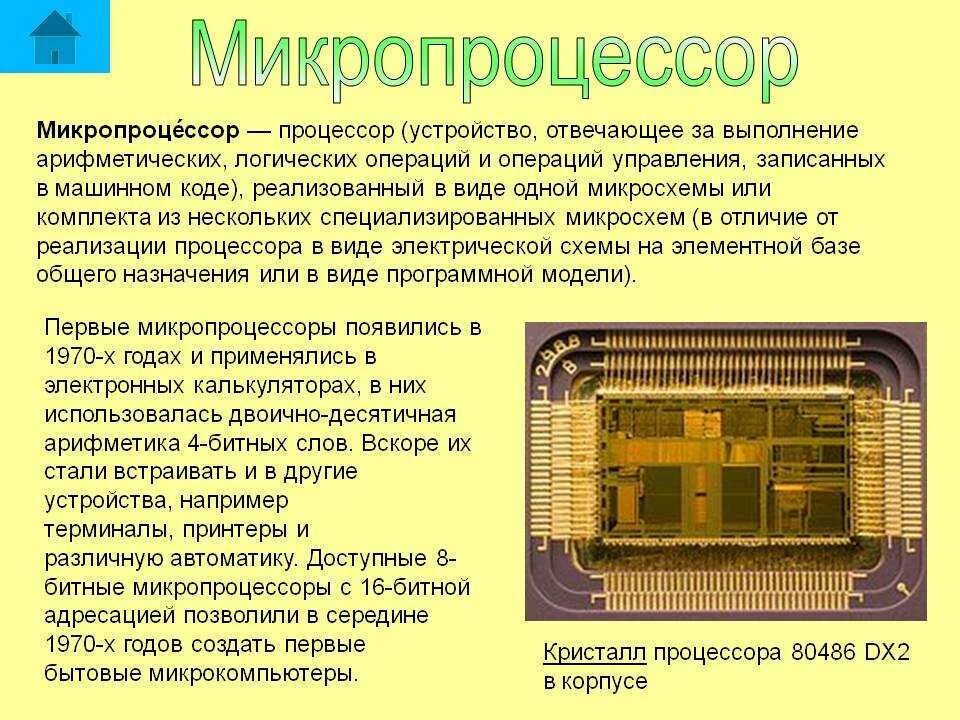 Появление микропроцессоров и новых средств коммуникации. Микропроцессор. Устройство процессора. Микропроцессор компьютера. Компьютеры на микросхемах и микропроцессорах.