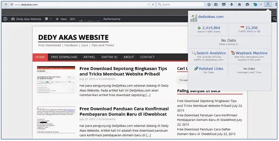 Sites id 1