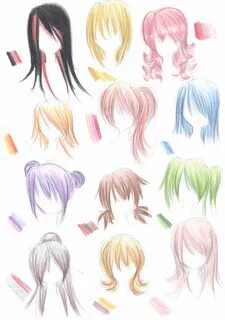 anime hair (boys) guidelines by yosopher on DeviantArt