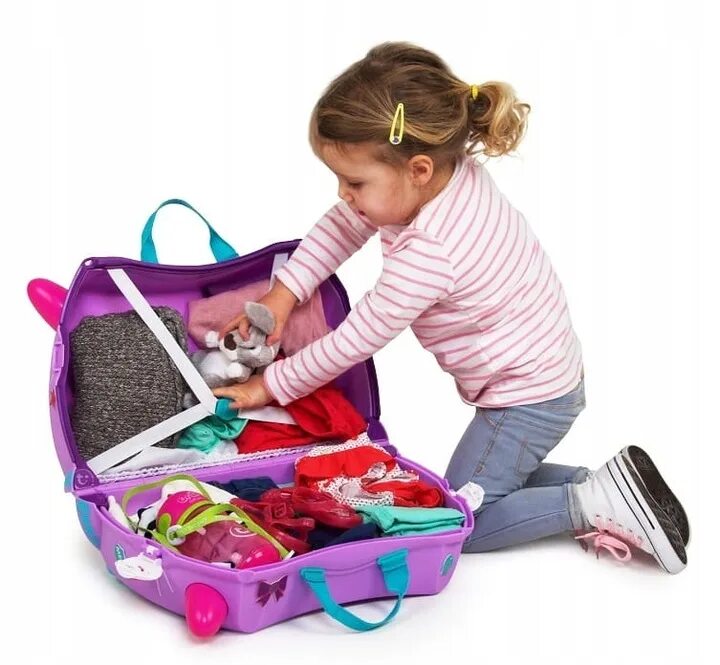 Trunki чемодан сиреневый. Чемодан Trunki розовый. Trunki чемодан на колесиках котенок Кэйзи. Чемодан Trunki детский фиолетовый. Про купить игрушку