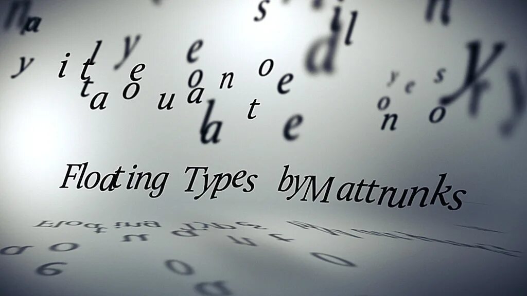 Floating texts. Letter animation after Effects. Floating Type. 3d text after Effects. Floating text.