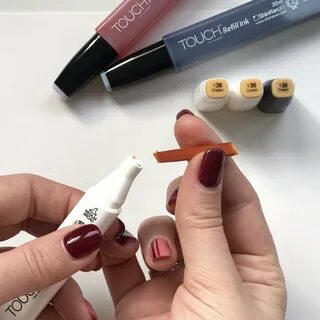 Чем заправлять маркеры для скетчинга