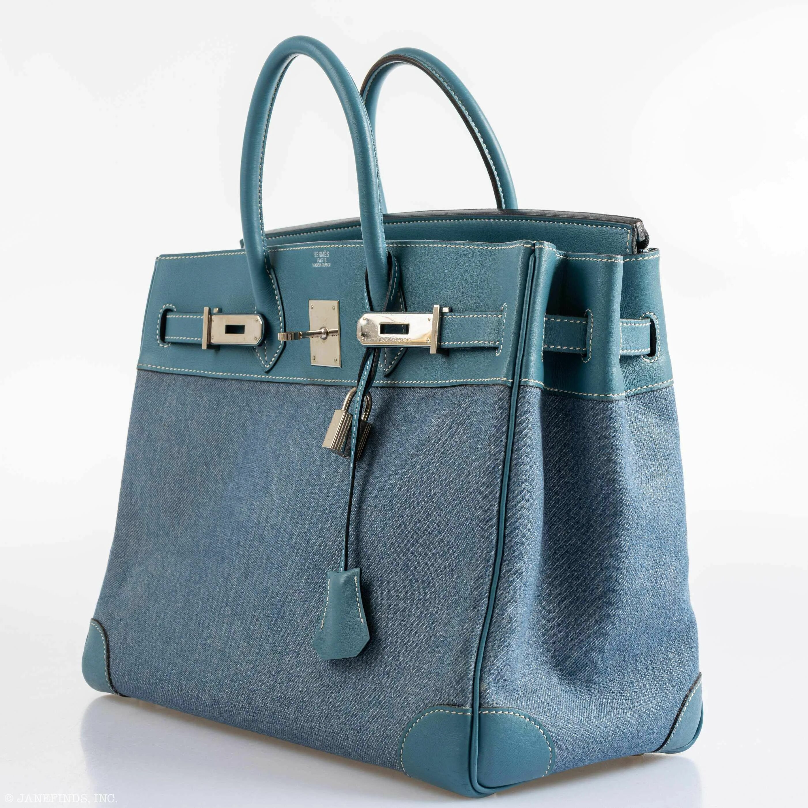 Джинсовая сумка в стиле биркин Hermès Birkin Bag Bolso, Bolsos, Vivienne westwood