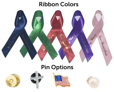 Memorial Buttons - Funeral Memorial Ribbons - DisciplePress