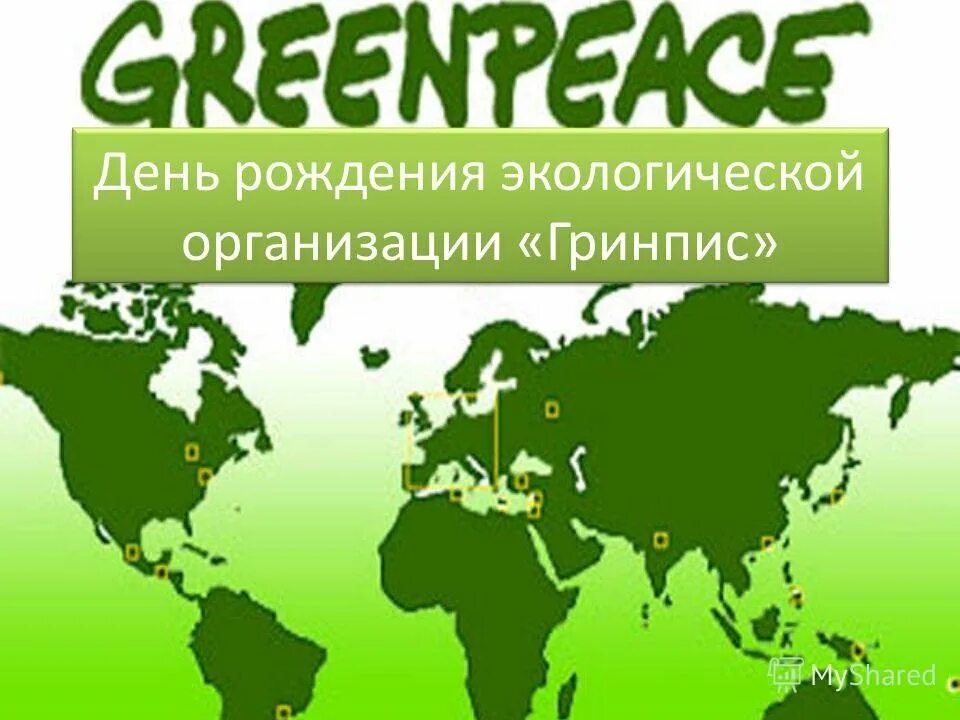 Greenpeace organization