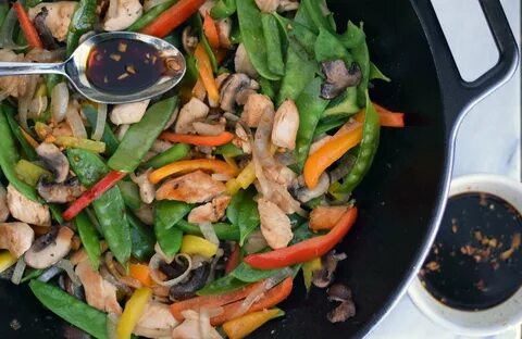 Stir vegetables