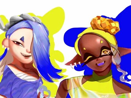 Frye and Shiver Fanart Splatoon Amino.