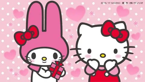 Картинки мелоди из hello kitty.