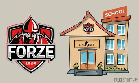 Наклейка forze esports