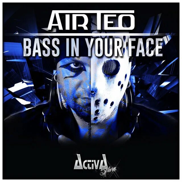 Drum and bass is in your face. Drum and bass is in your face. Don't touch!. Bass my mass. Bass in your face.