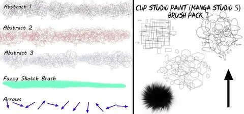 Clip studio paint кисти