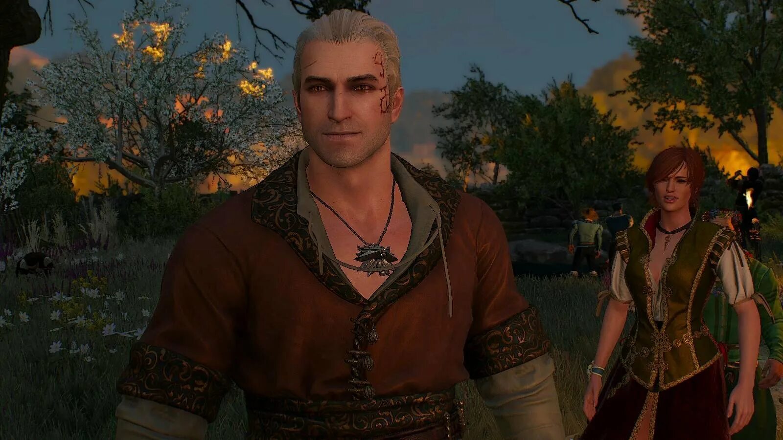 Эмиель регис рогеллек терзиефф-годфрой ведьмак 3. Геральт и лютик ведьмак 3. Друзья геральта. Геральт в женском платье. Геральт лютик и золтан.