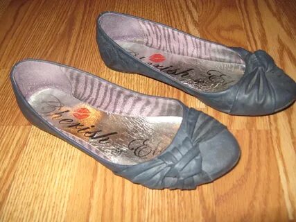 Worn shoes