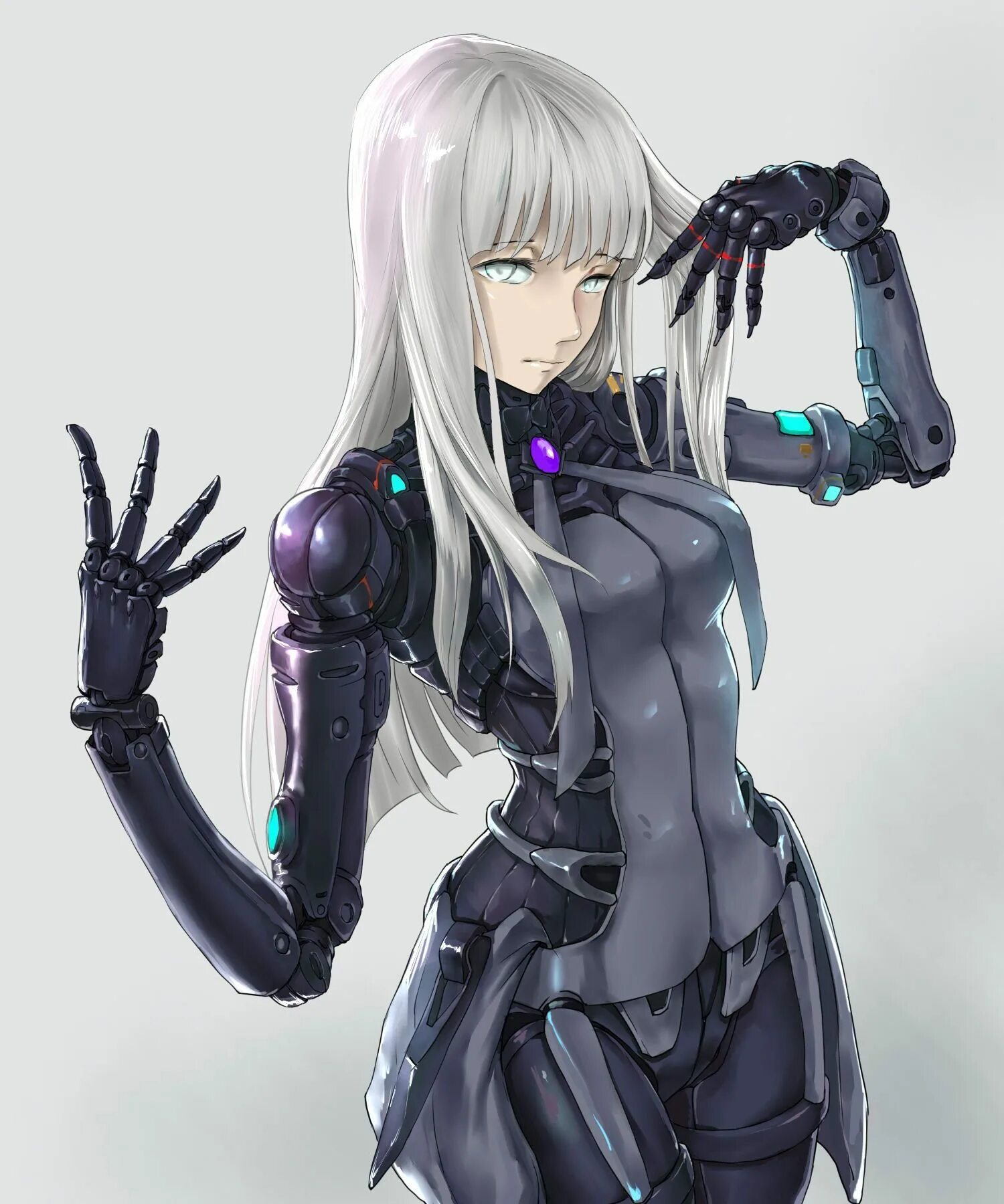Роботы андроиды девушки. Сибо Блейм.