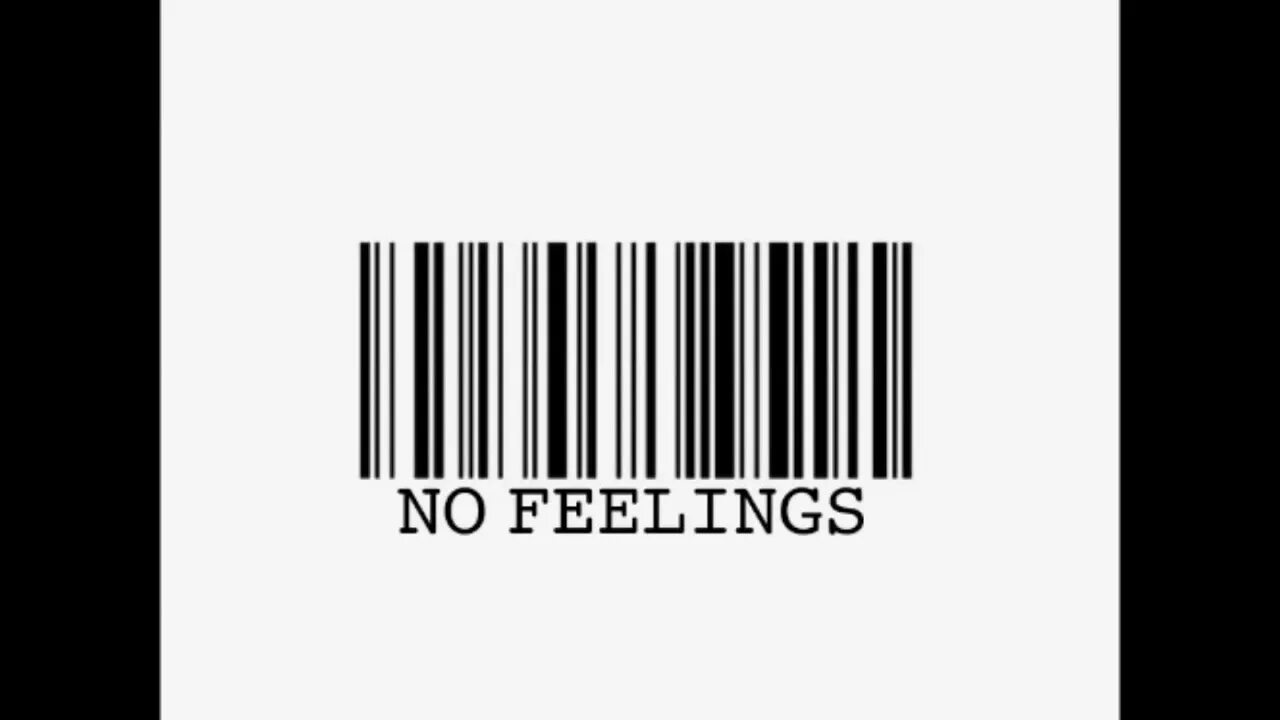 No feelings. Ｎｏ ｆｅｅｌｉｎｇｓ. Штрих код рисунок. Картинка no feelings.