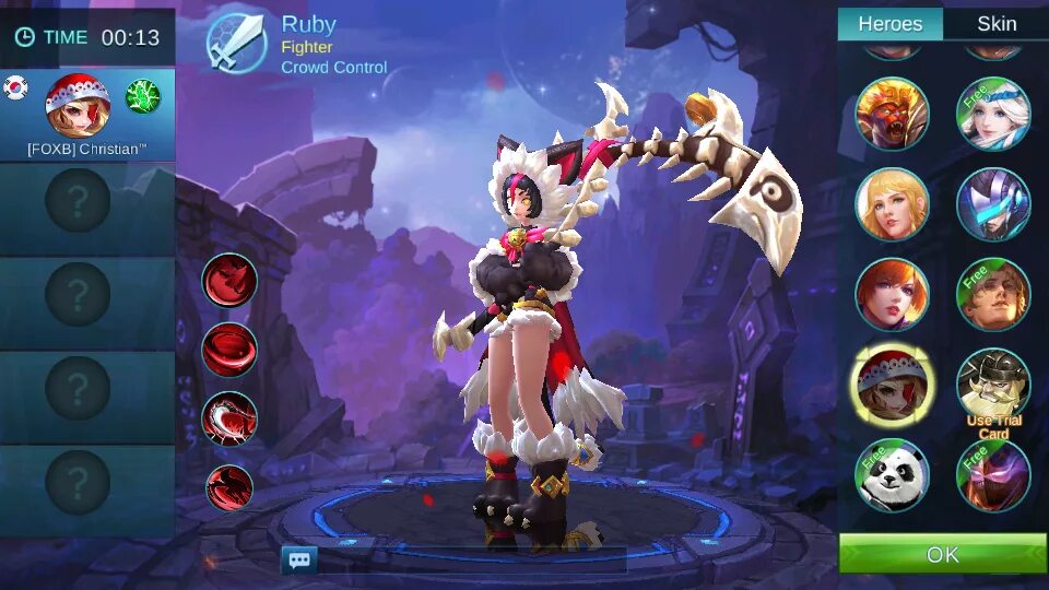 Руби mobile Legends. Руби mobile Legends Art. Руби мобайл легенд облики. Руби мобайл легенд арты. Герой руби