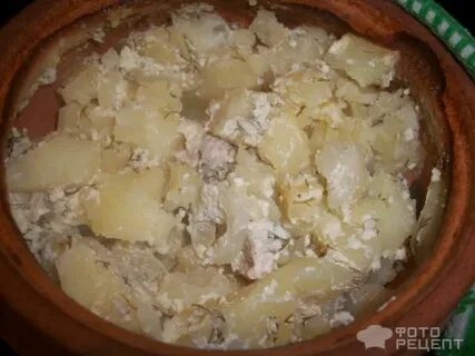 Горшочки со свининой в сметане