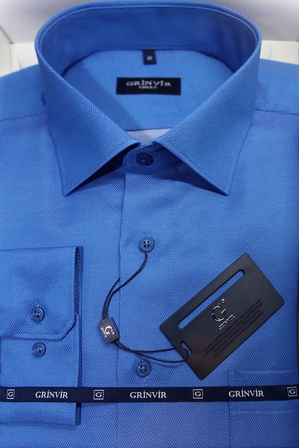 Мужские рубашки производство. Рубашка синяя мужская классическая. Weemgcal Original рубашка производитель. Рубашка Walbusch Easycare. Магнат синий.