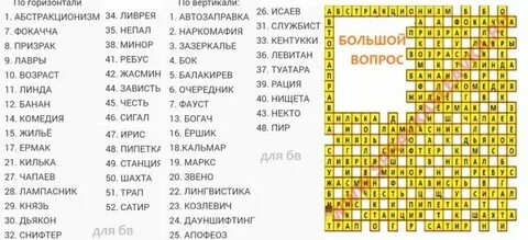 Аргументы и факты 7 номер кроссворд