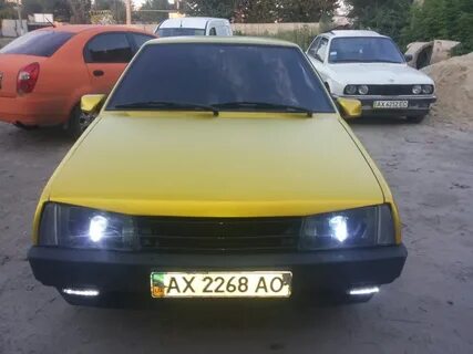 Ваз 2109 желтый